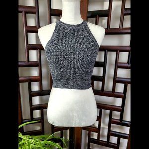 Forever 21 Crochet T-Back Crop Top (Size M)